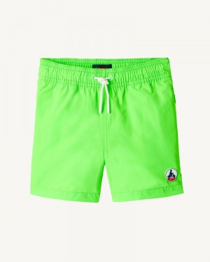 JOTT Cassis Swim Shorts Barn Grønn Hvite | BYZ-1341