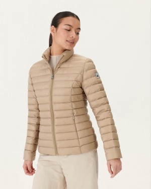 JOTT Cha Light Dunjakker Dame Beige | WPZ-1461