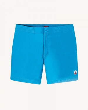 JOTT Deauville Swim Shorts Herre Blå Hvite | QIQ-1780