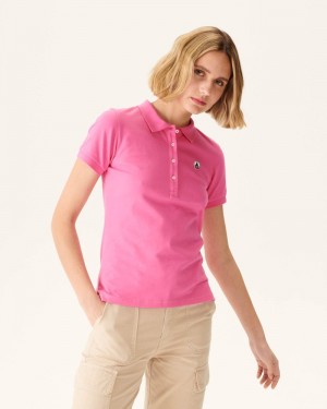 JOTT Franca Polo T Skjorte Dame Rosa | WVG-0742