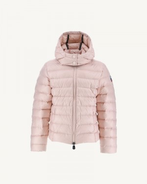 JOTT Opal Grand Cold Hette Dunjakker Barn Lyse Rosa | SJH-1283