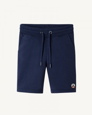 JOTT Pereira Organic Bomull Shorts Barn Marineblå | FMJ-6813