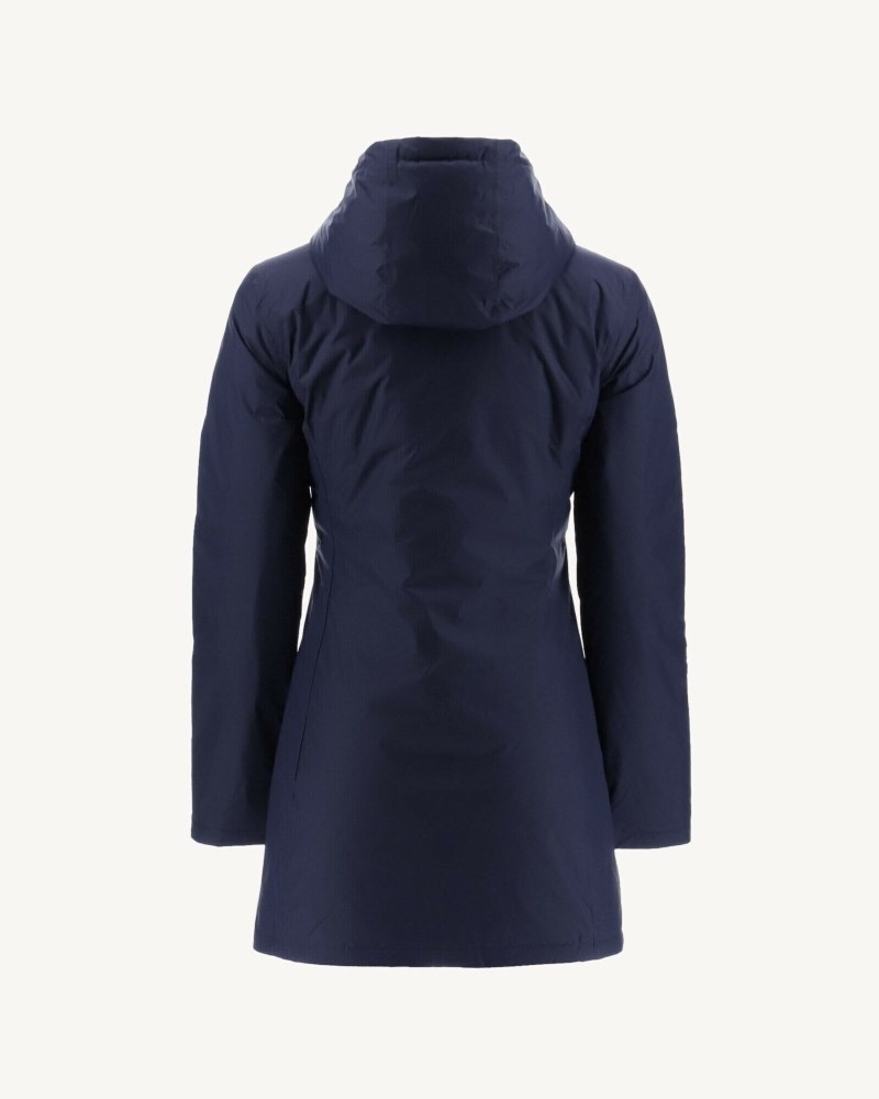 JOTT Adelaide Long Reversible Dunjakker Dame Marineblå | JKK-4898