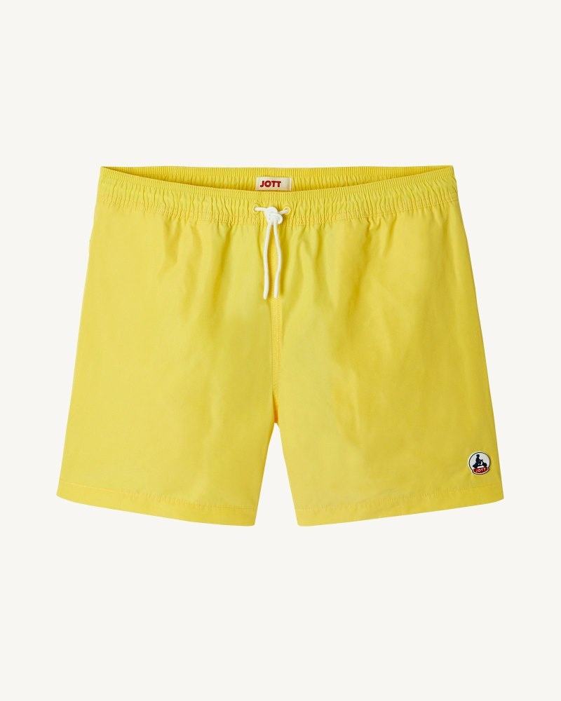 JOTT Biarritz Swim Shorts Herre Gul | RJD-5802