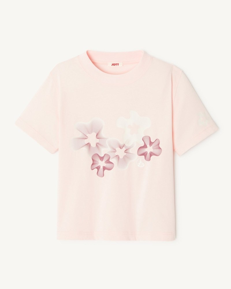 JOTT Boa T-skjorte Barn Lyse Rosa | RMG-1333