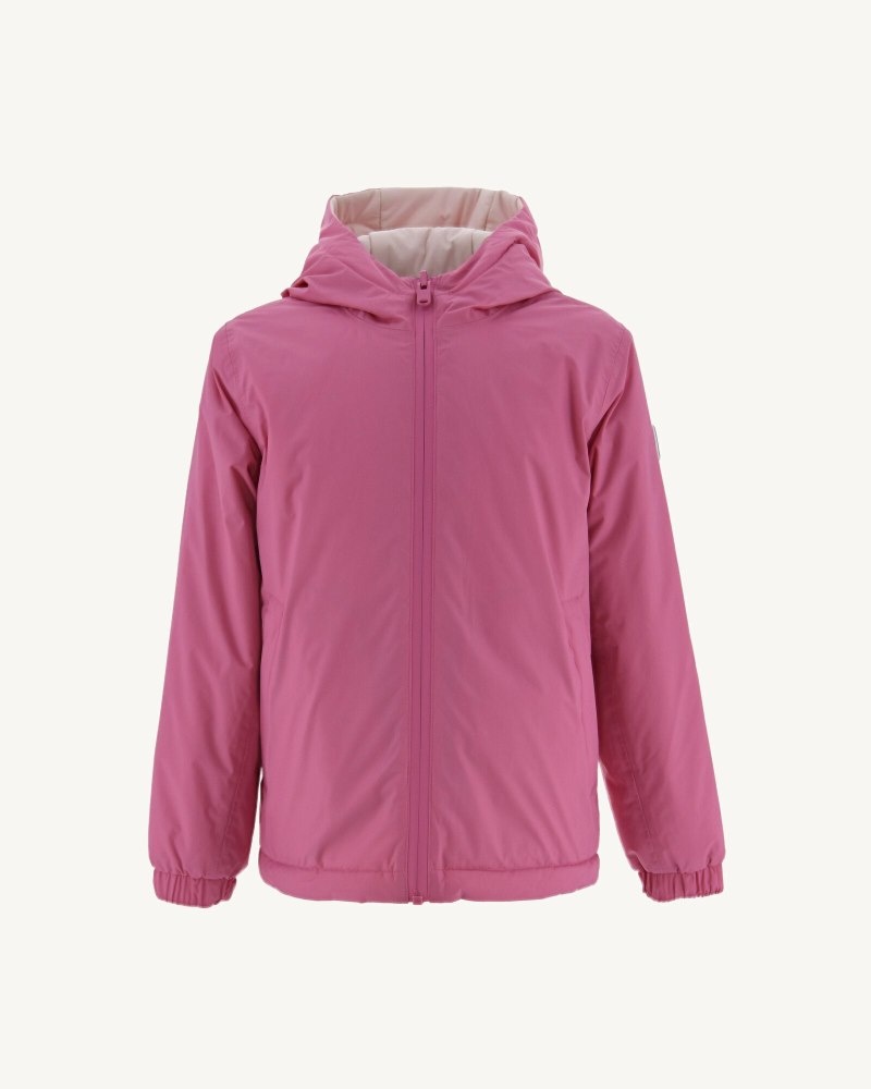 JOTT CH Reversible Ultralight Hette Dunjakker Barn Rosa Lyse Rosa | BLA-4500