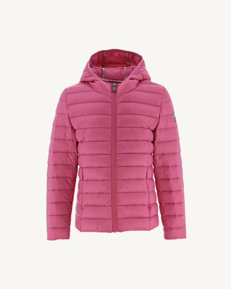 JOTT Carla Light Hette Dunjakker Barn Rosa | MBO-9288