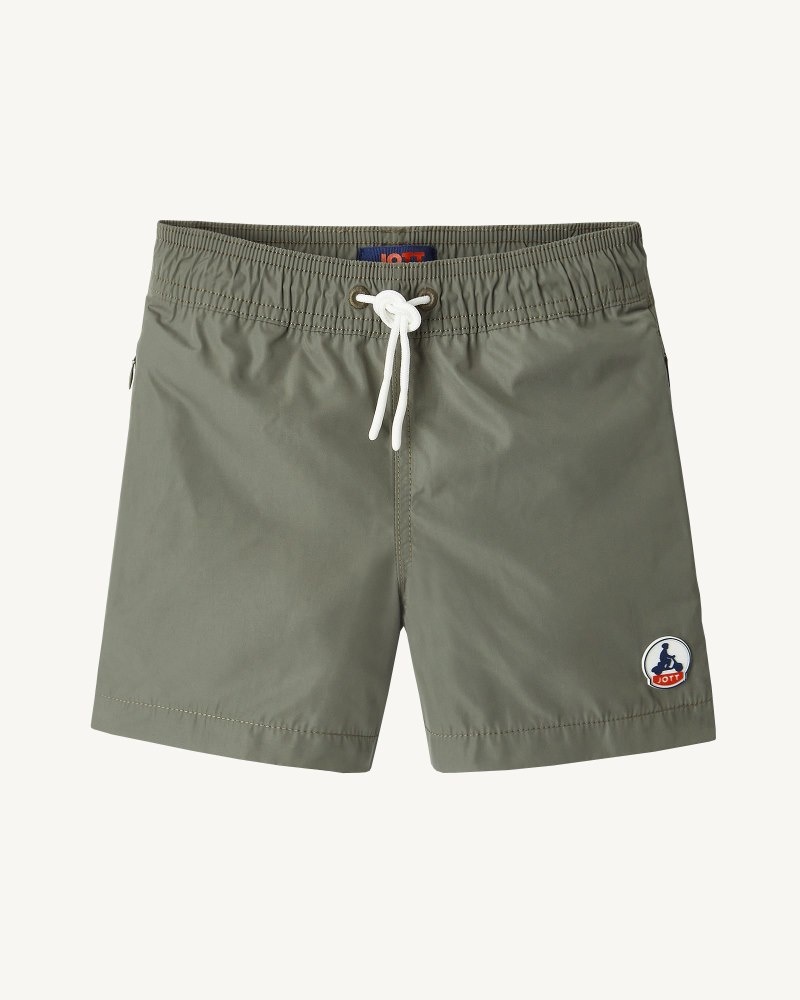 JOTT Cassis Army Swim Shorts Barn Blå Hvite | NDB-0487