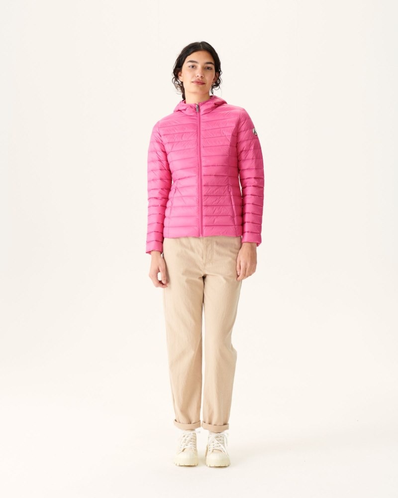 JOTT Cloe Light Hette Dunjakker Dame Rosa | DOH-2198