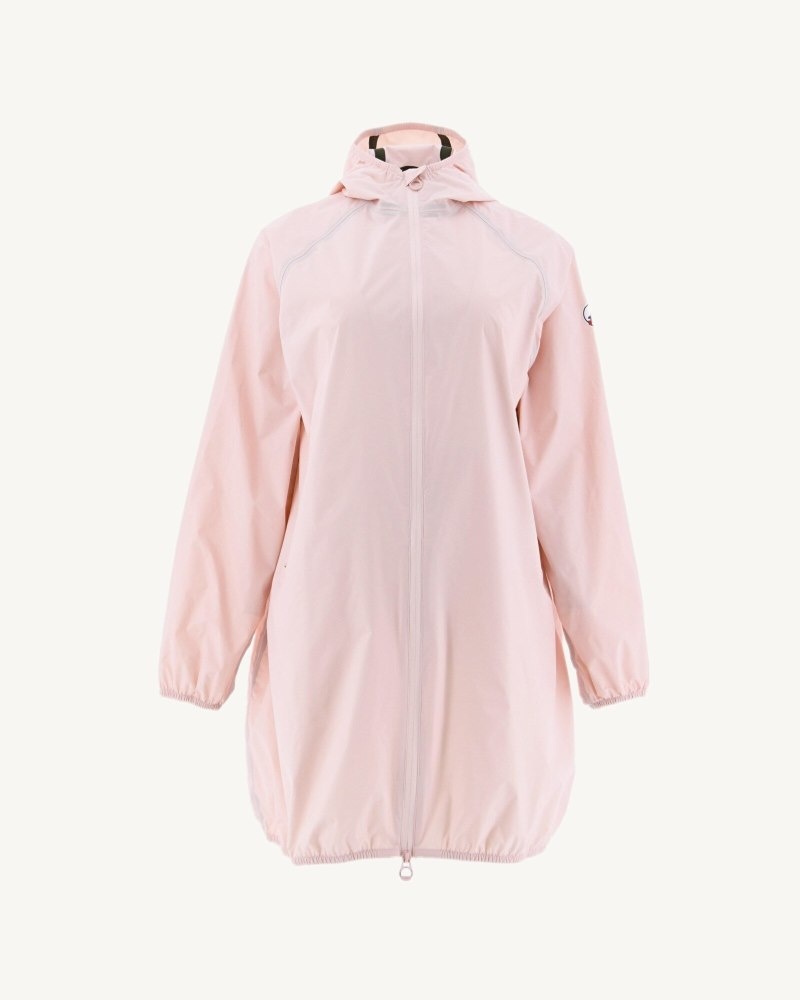 JOTT Copenhagen Long Hette Jakke Dame Lyse Rosa | YEO-2497