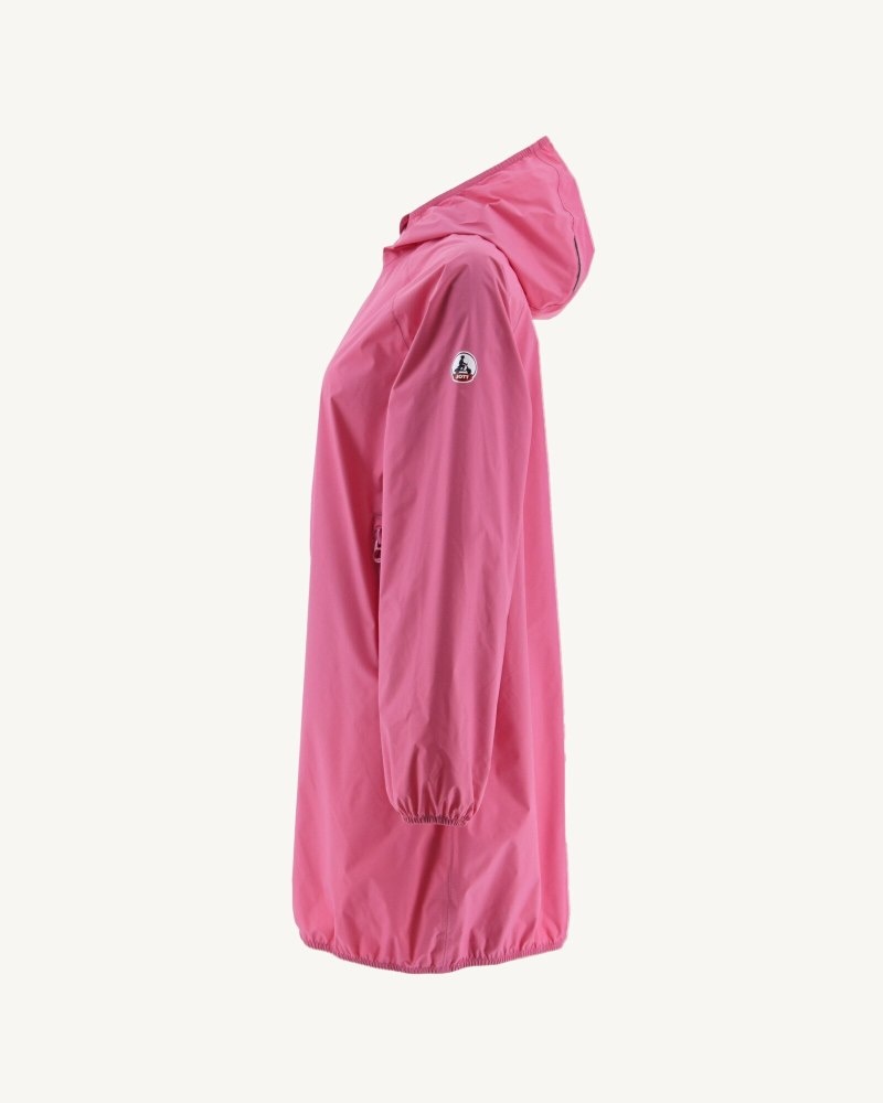 JOTT Copenhagen Long Hette Jakke Dame Rosa | THT-8631