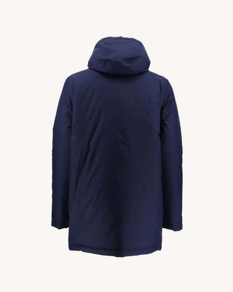 JOTT Dharavi Reversible Long Dunjakker Herre Marineblå | HNH-6438