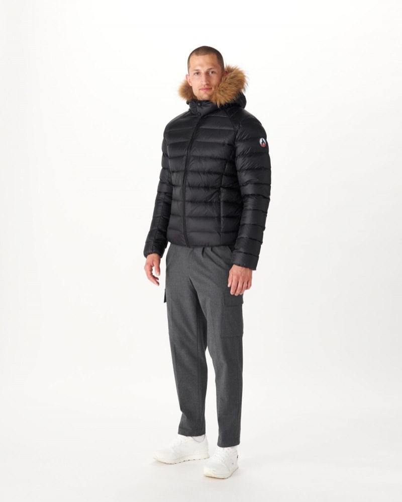 JOTT Extreme Cold Prestige Dunjakker Herre Svarte | TDM-5987