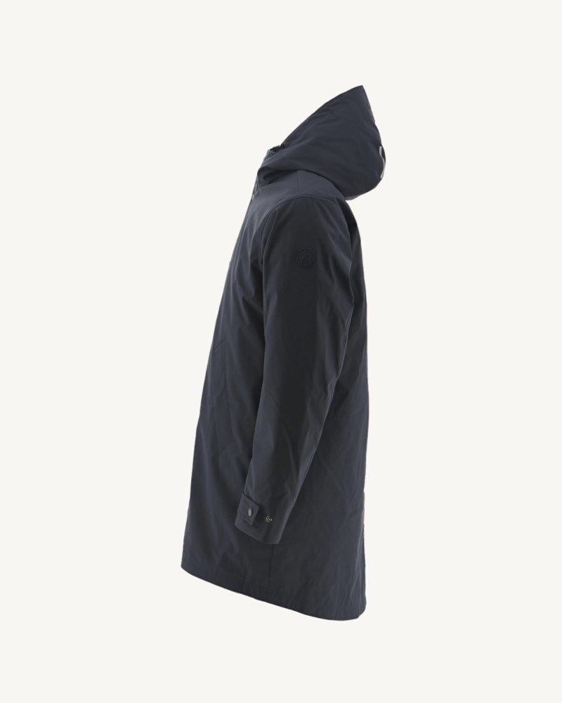 JOTT Gobi Reversible 5-in-1 Hette Parka Herre Marineblå | XWR-3385