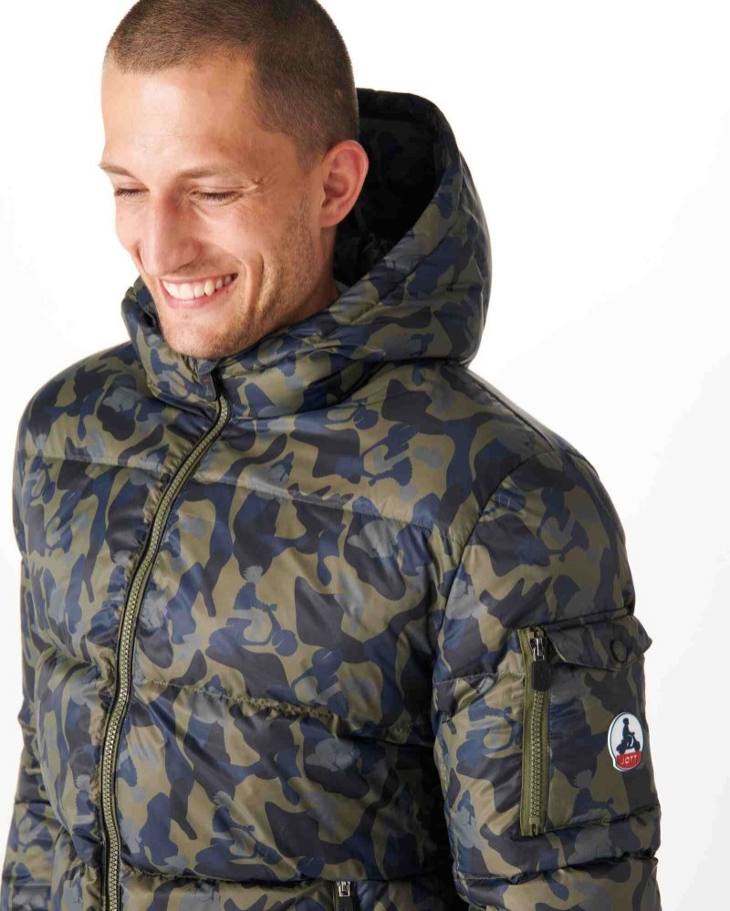 JOTT Java Extreme Cold Hette Dunjakker Herre Camouflage | AYA-0144