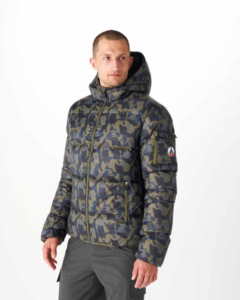 JOTT Java Extreme Cold Hette Dunjakker Herre Camouflage | AYA-0144