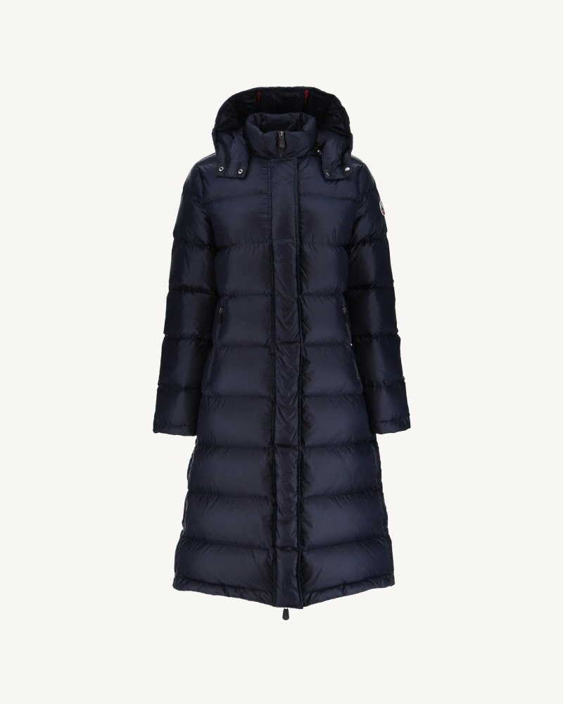 JOTT Karachi Grand Cold Long Hette Dunjakker Dame Marineblå | LDV-9556