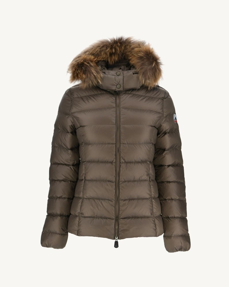 JOTT Luxe Extreme Cold Hette Dunjakker Dame Grå Brune | XSV-6743