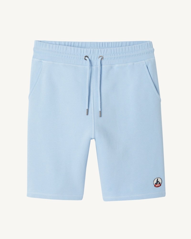 JOTT Medellin Organic Bomull Shorts Herre Lyse Blå | KCA-9212