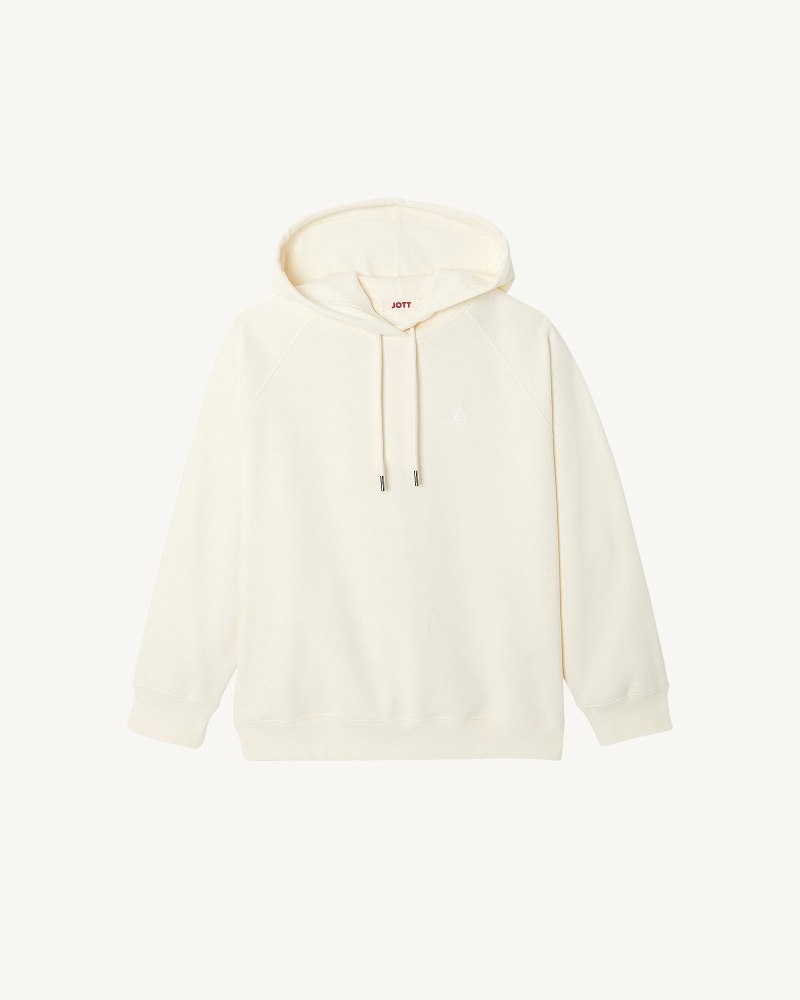 JOTT Monteria Hette Fleece Gensere Dame Off-white | APG-8966