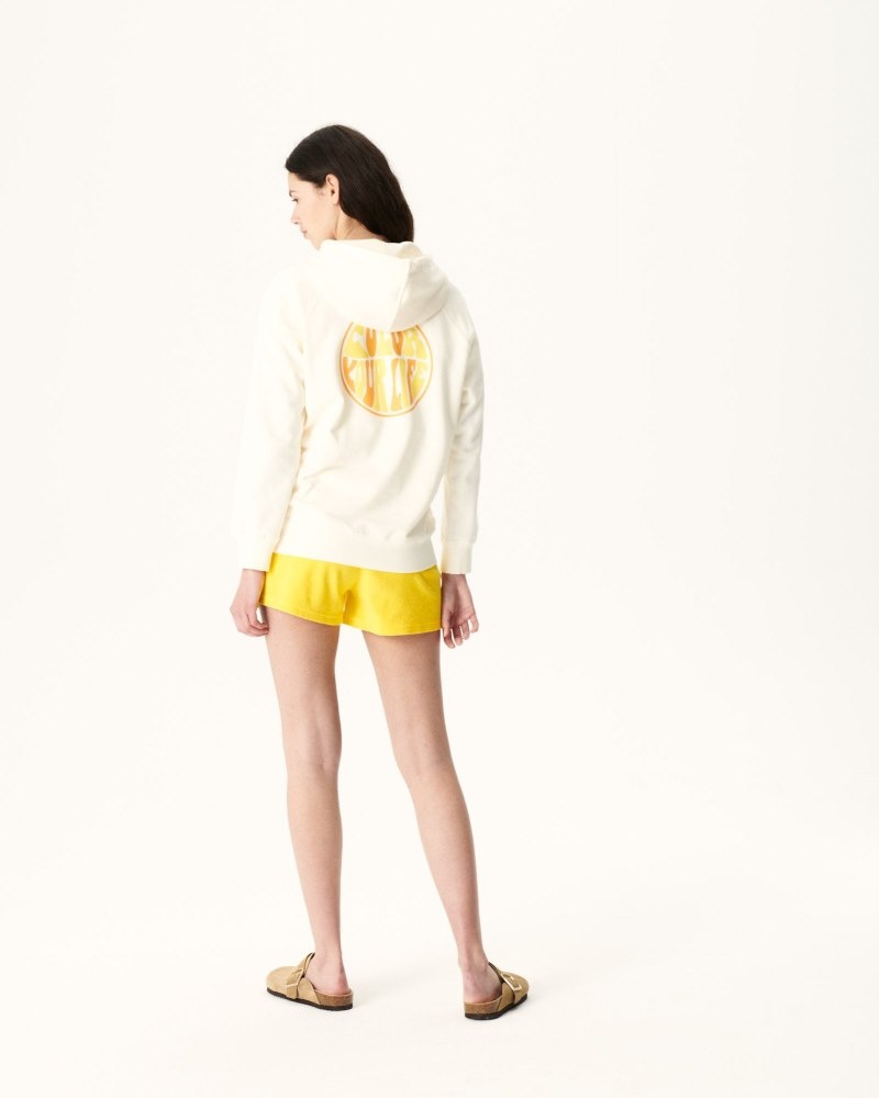 JOTT Monteria Hette Fleece Gensere Dame Off-white | APG-8966