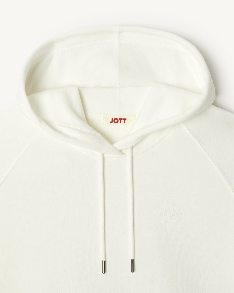 JOTT Monteria Hette Fleece Gensere Dame Hvite | FIP-9345