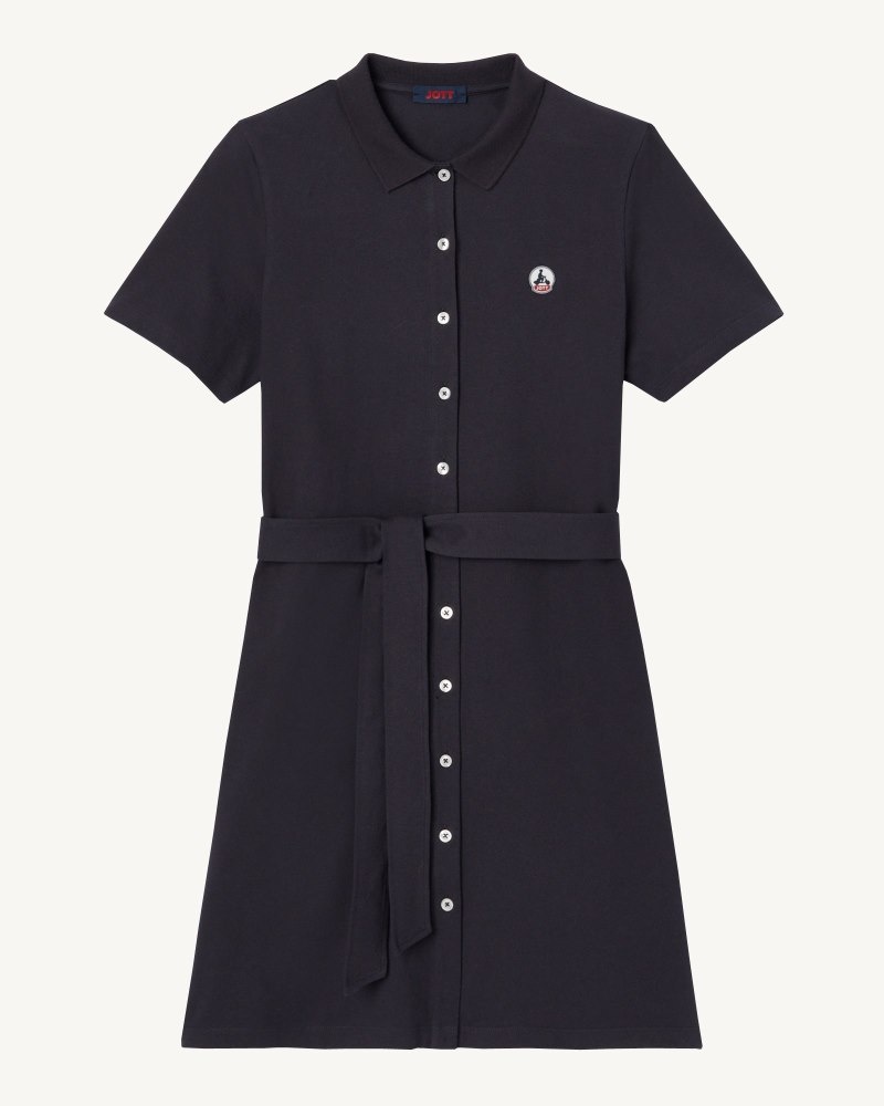 JOTT Navy Valencia Polo Kjoler Dame Lyse Rosa | XUM-4047