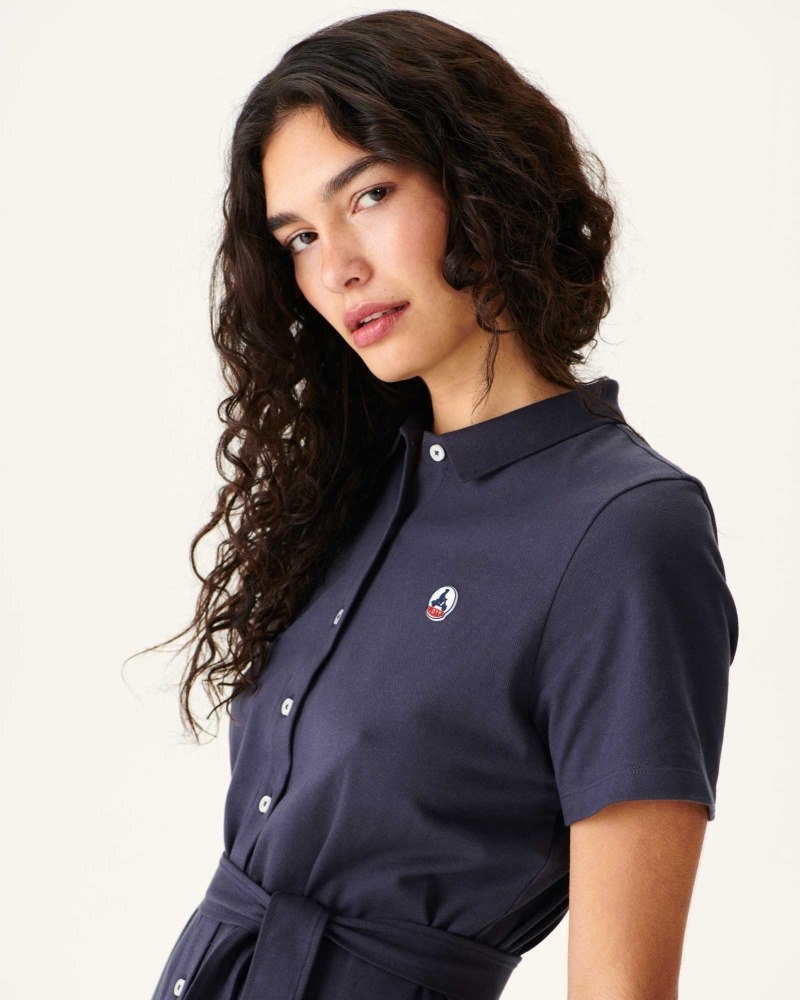 JOTT Navy Valencia Polo Kjoler Dame Lyse Rosa | XUM-4047