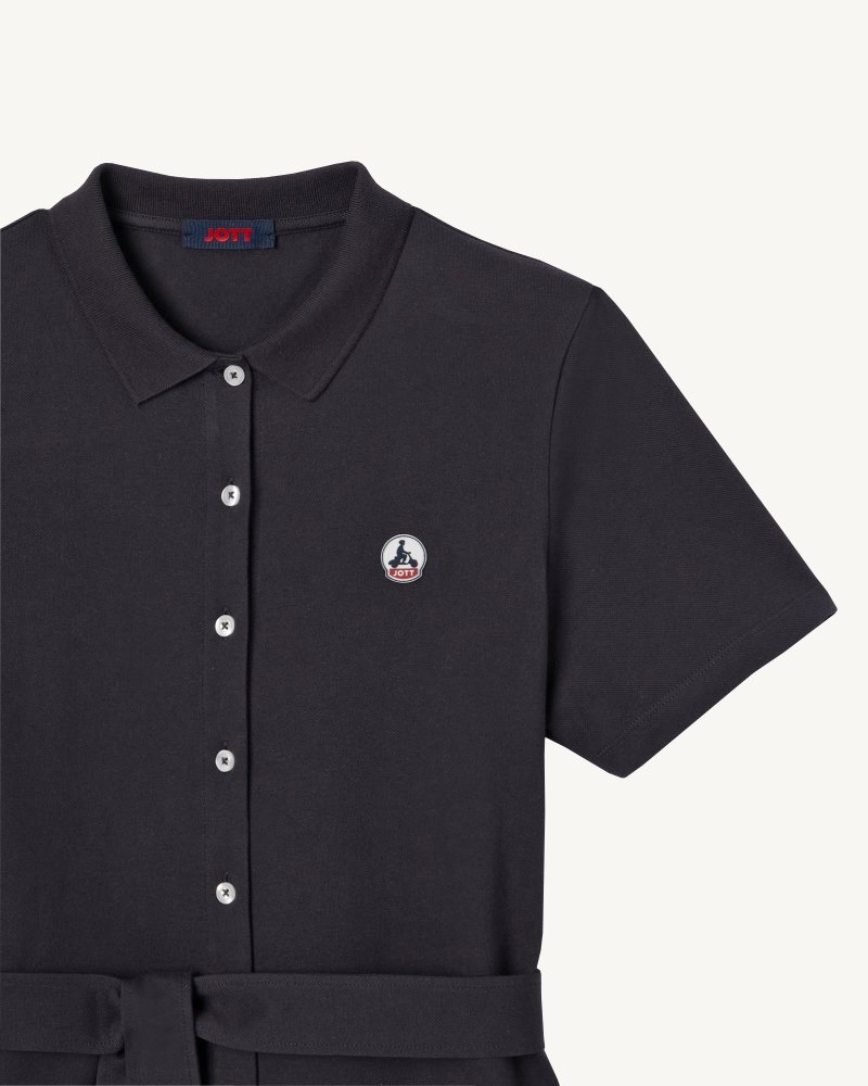 JOTT Navy Valencia Polo Kjoler Dame Lyse Rosa | XUM-4047