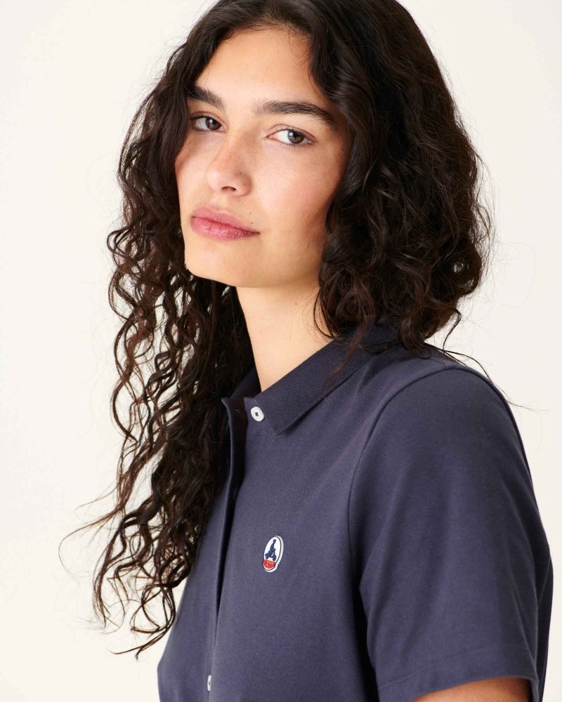 JOTT Navy Valencia Polo Kjoler Dame Lyse Rosa | XUM-4047