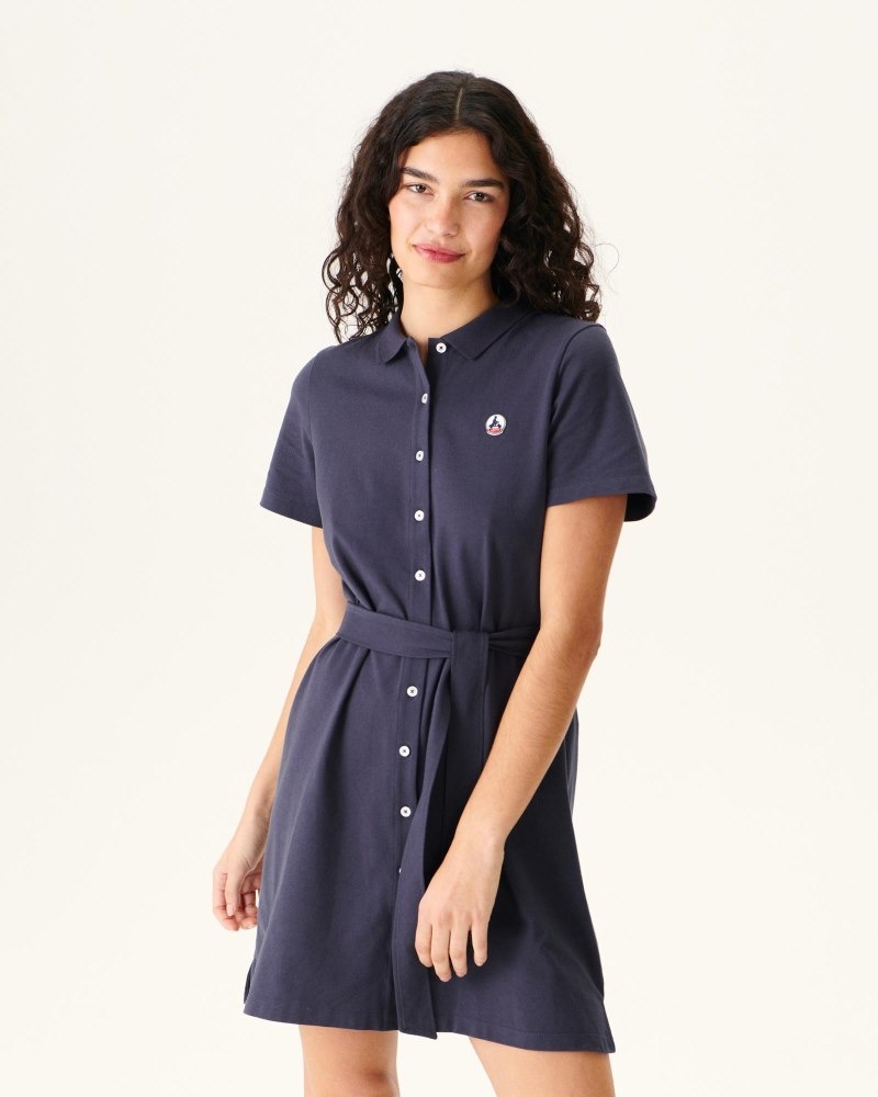 JOTT Navy Valencia Polo Kjoler Dame Lyse Rosa | XUM-4047