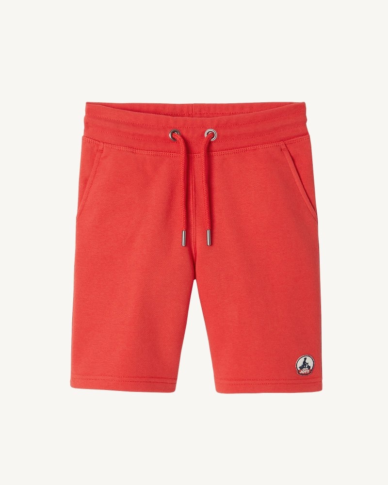 JOTT Pereira Organic Bomull Shorts Barn Rød | PVP-4019