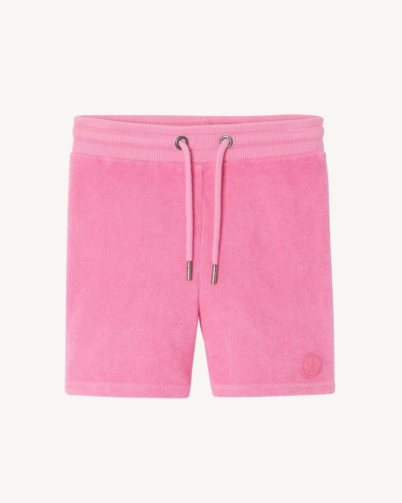 JOTT Serra Bomull Terry Shorts Barn Rosa | AHQ-9190