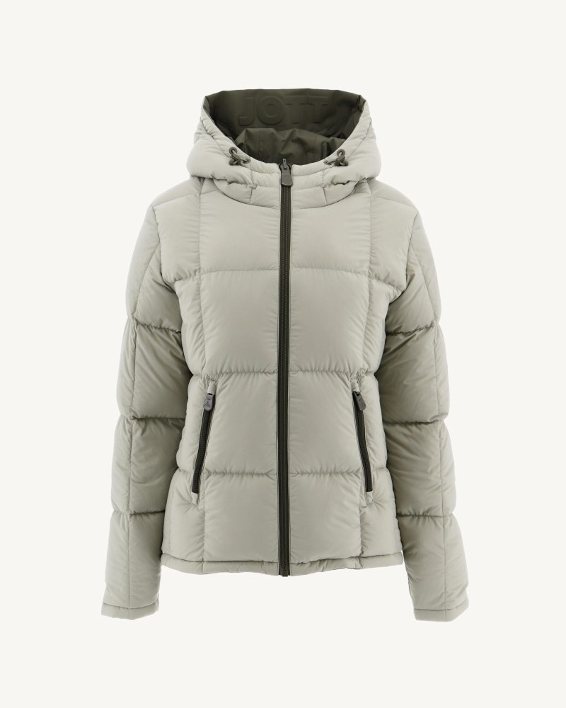 JOTT Victoria Reversible Extreme Cold Dunjakker Dame Olivengrønne | GJI-0231