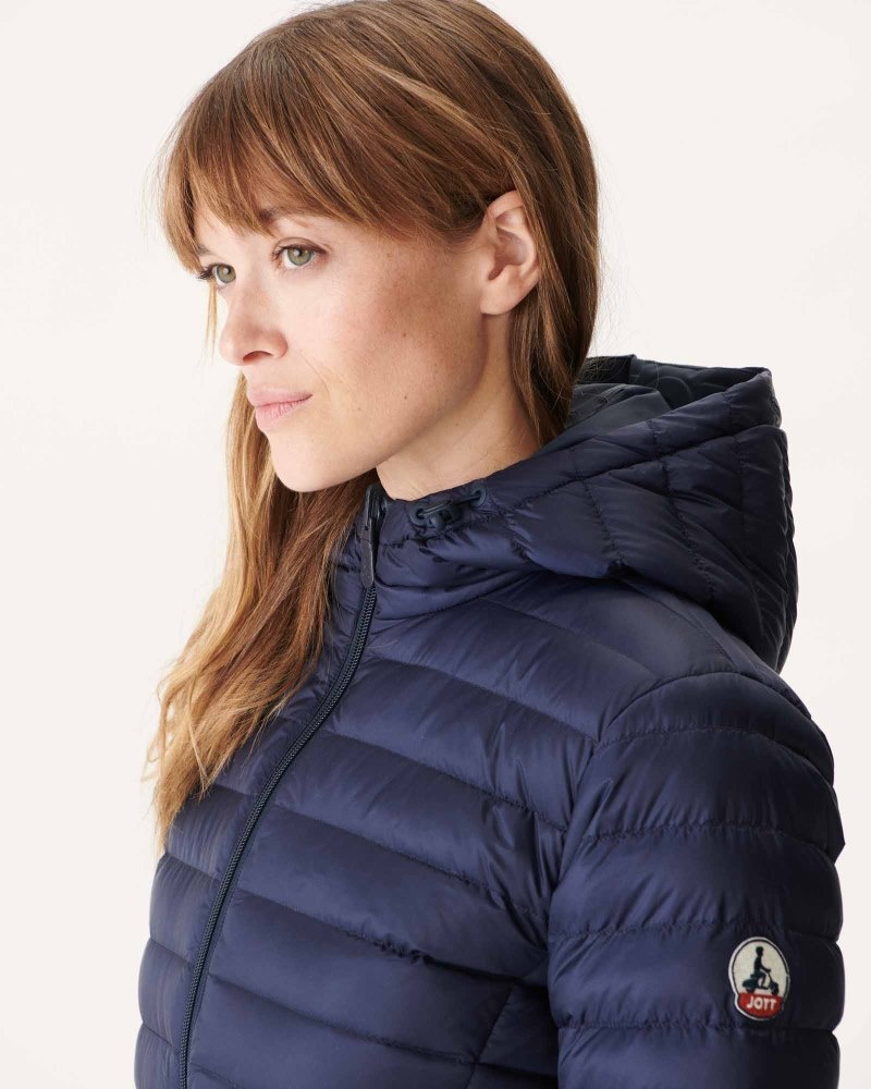 JOTT Vienne Reversible Dunjakker Dame Marineblå | NLI-3966