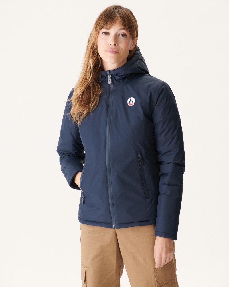 JOTT Vienne Reversible Dunjakker Dame Marineblå | NLI-3966